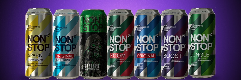 Non Stop's banner