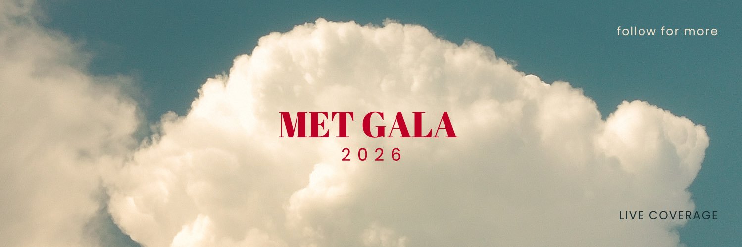 Met Gala 2026's banner