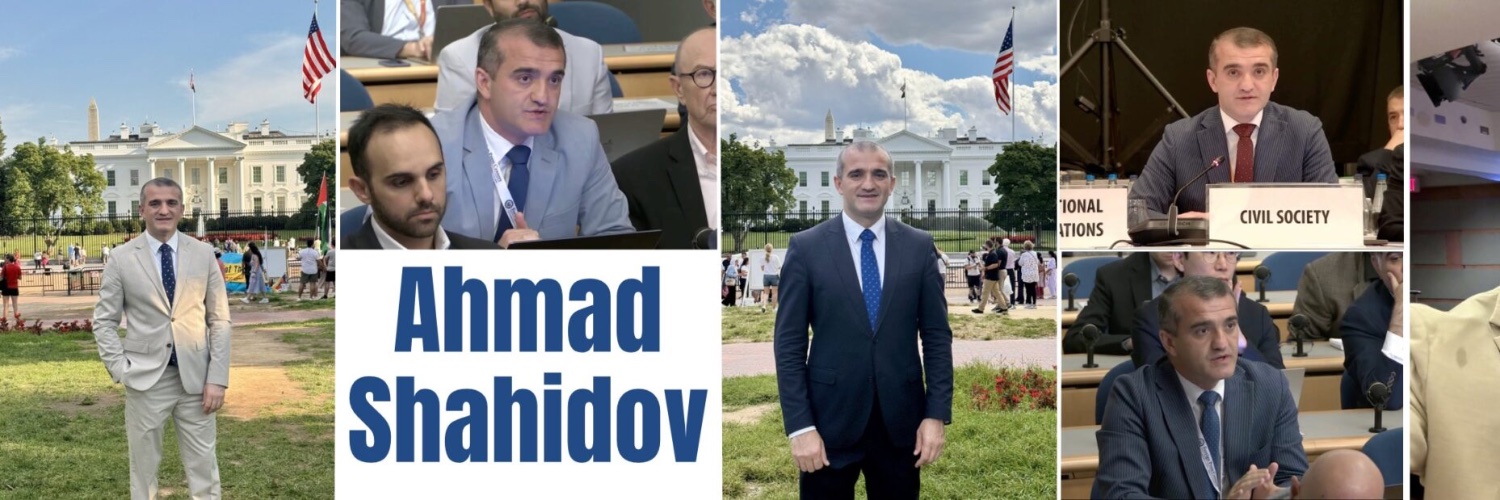 Dr. Ahmad Shahidov's banner