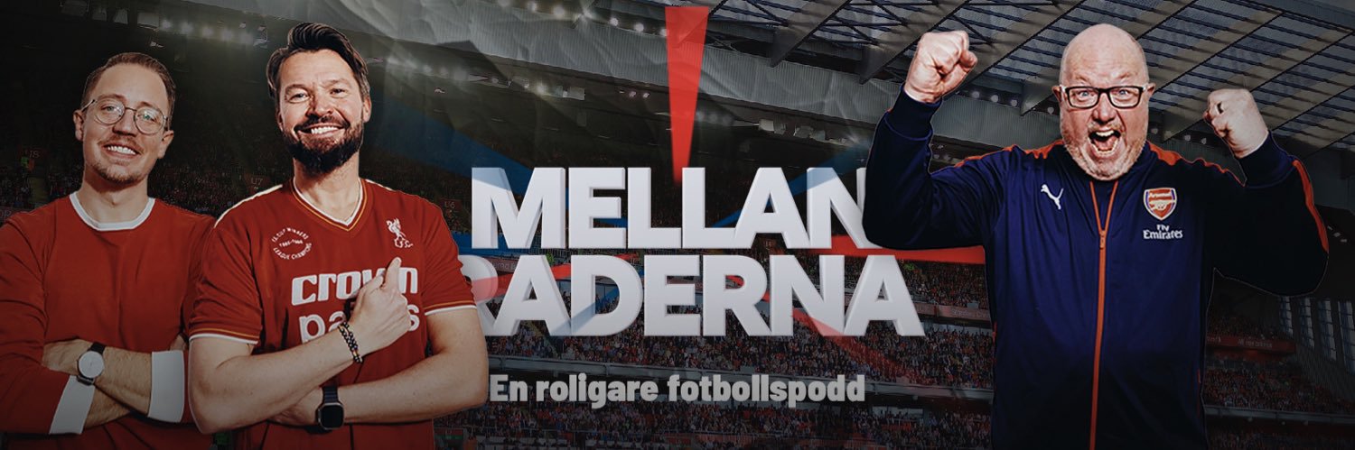 Mellan Raderna Fotboll's banner