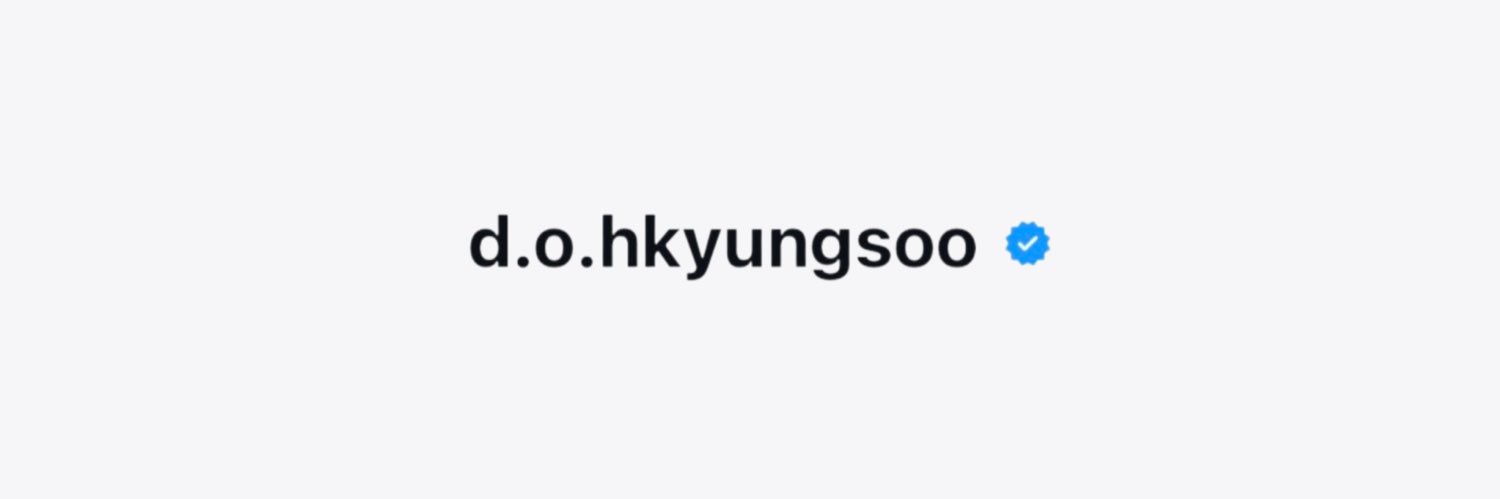 doh kyungsoo source's banner