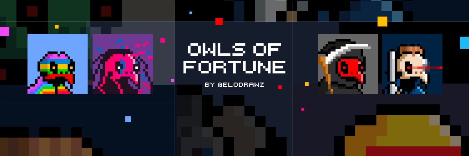 Owls of Fortune's banner