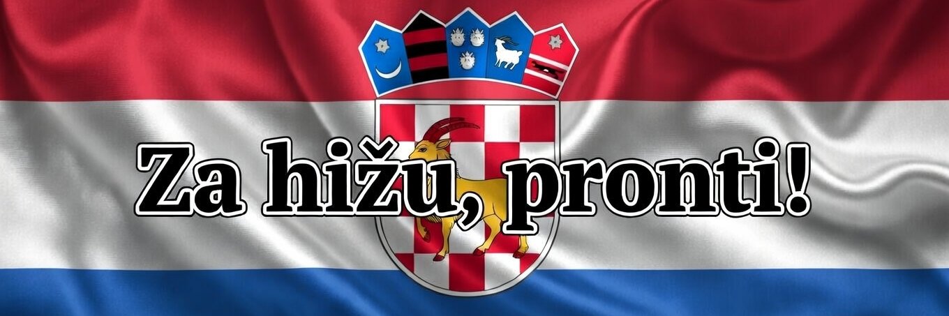 Croatian-Istrian's banner