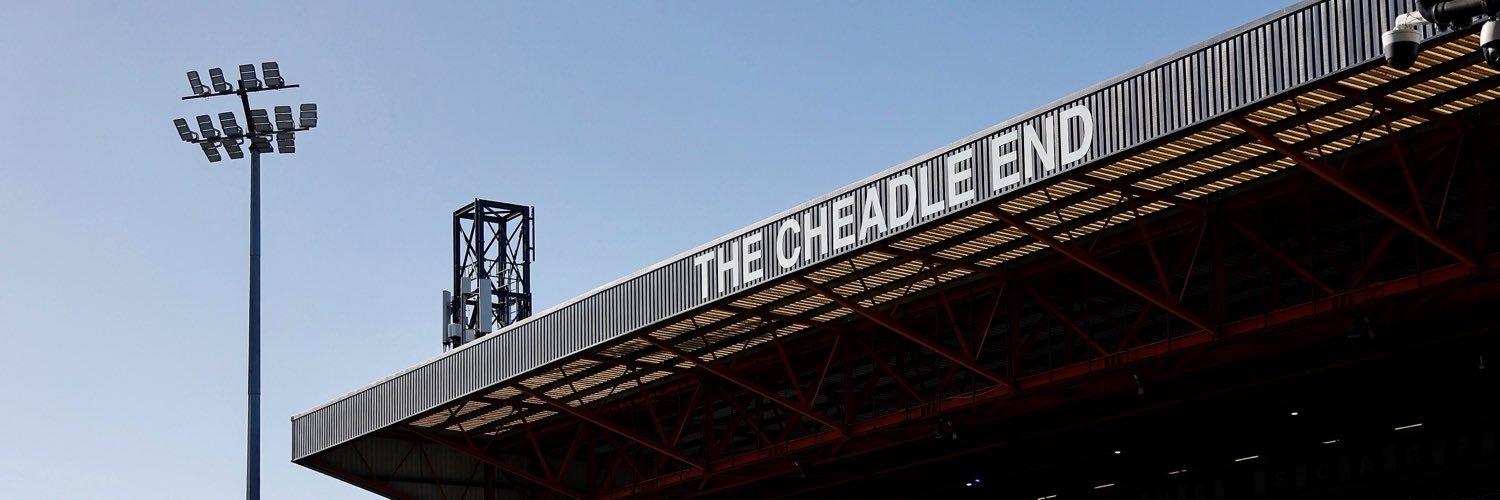 Stockport County's banner
