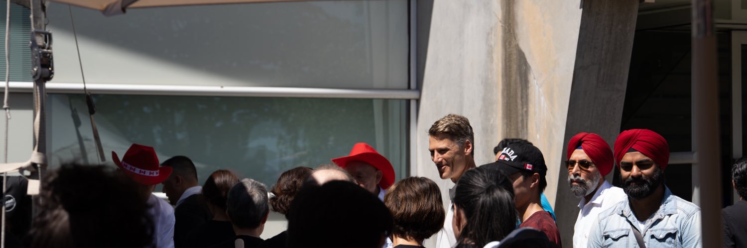 Gregor Robertson's banner