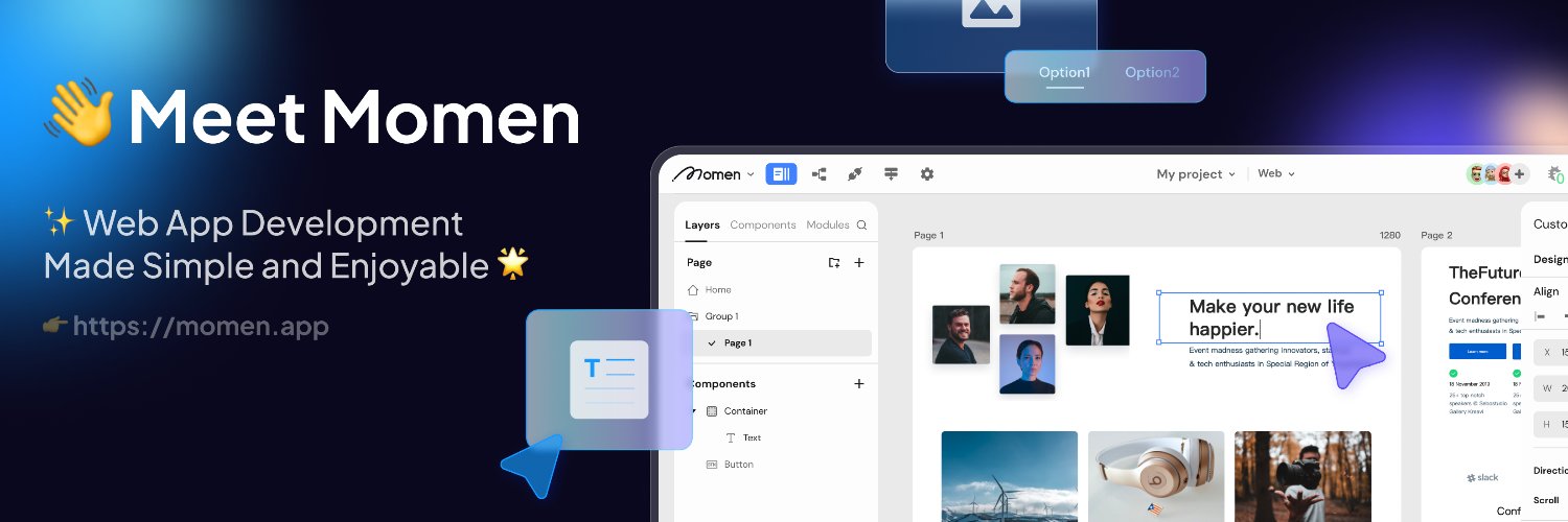 Momen's banner