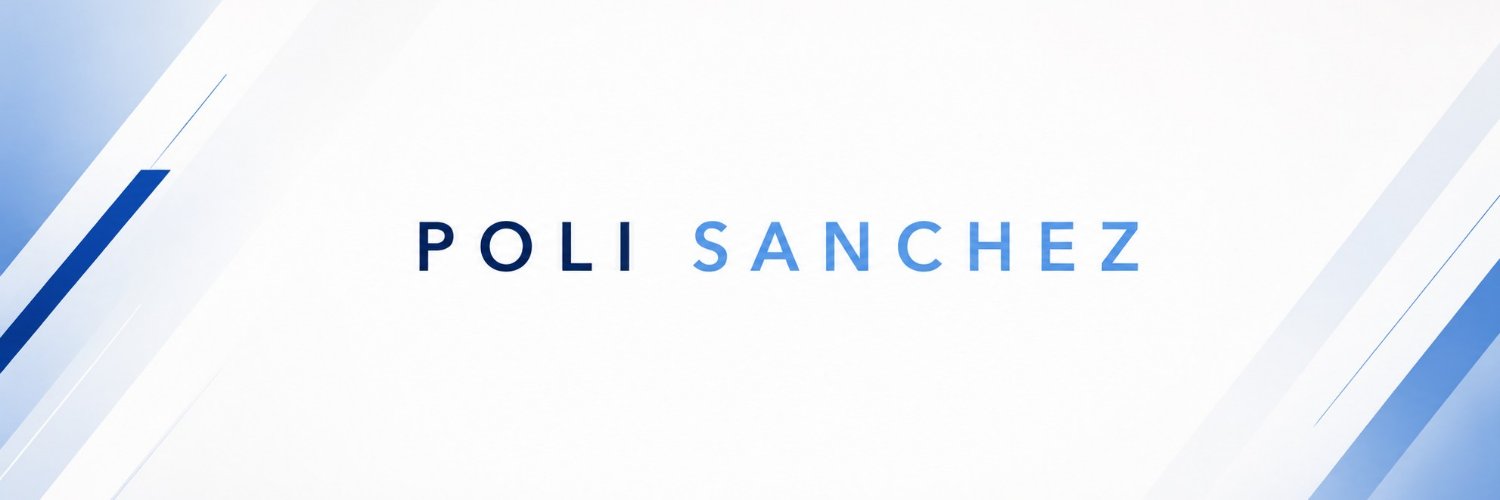 Poli Sánchez's banner