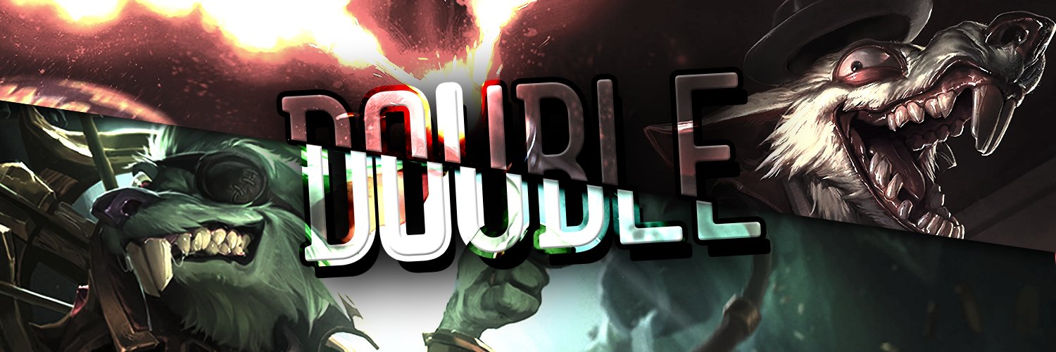 Double's banner