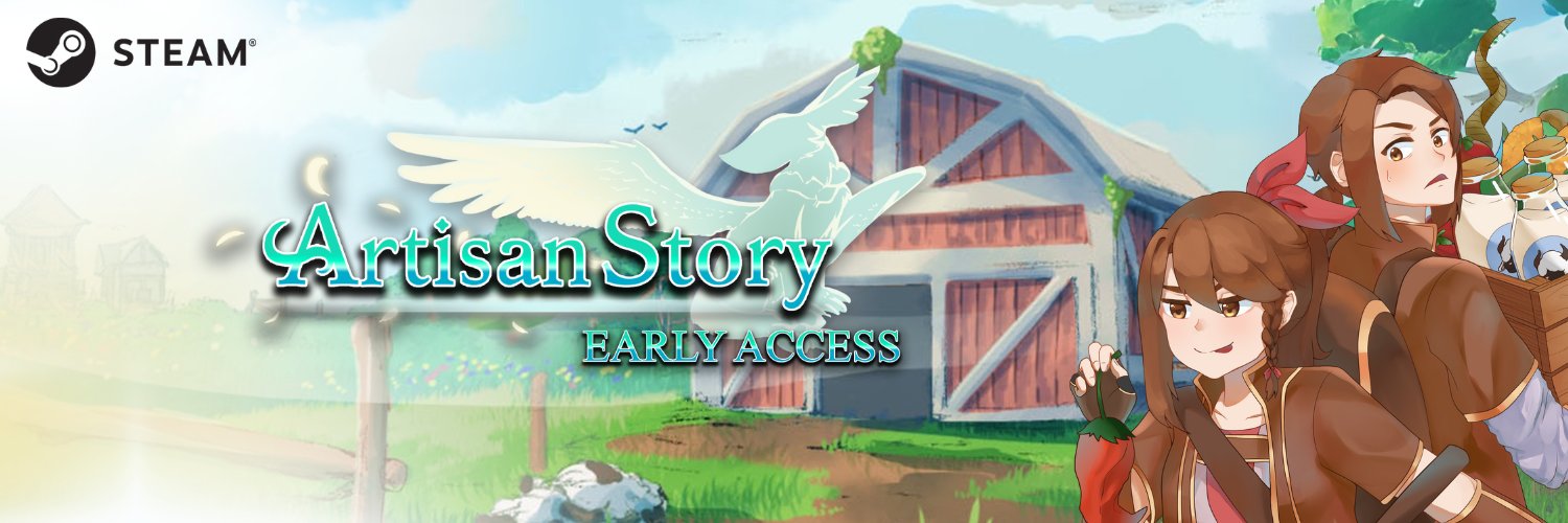 Artisan Story 🌱 Now On Steam Early Access ✨'s banner
