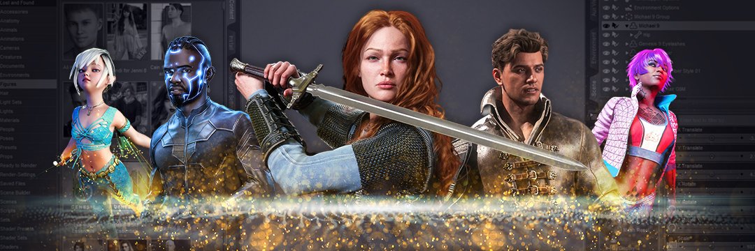 Daz 3D's banner