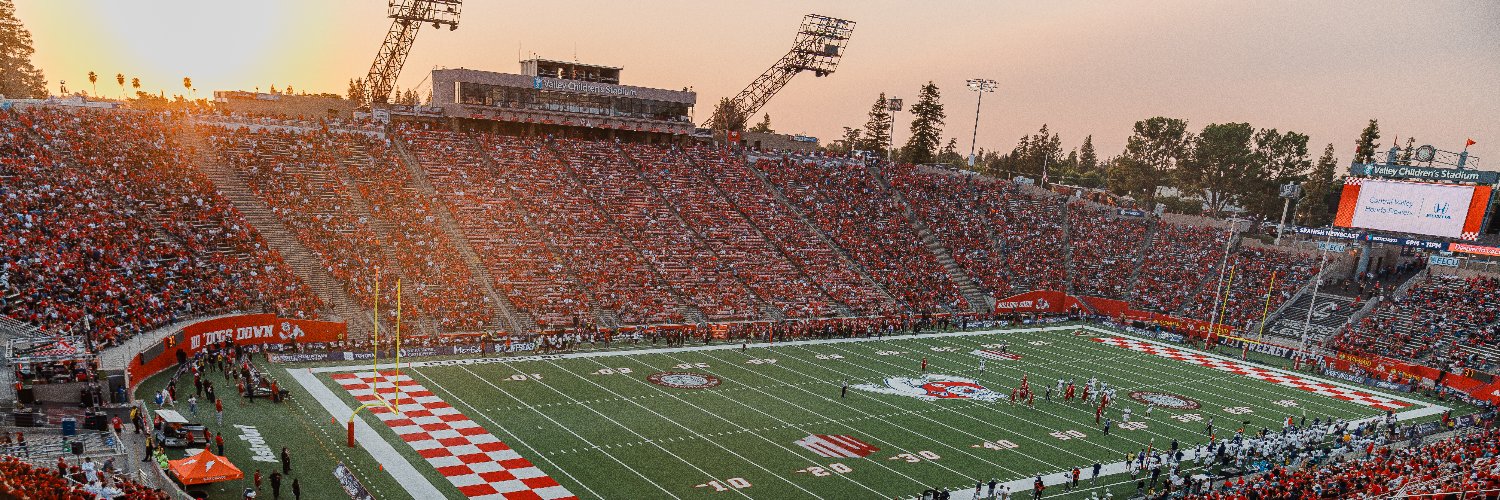 Fresno State Football's banner