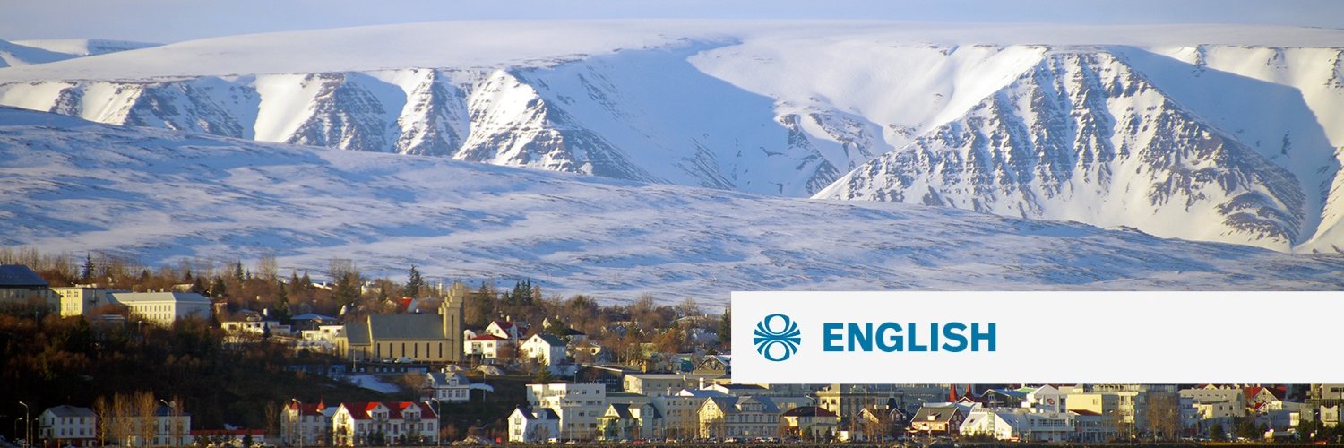 RÚV English's banner