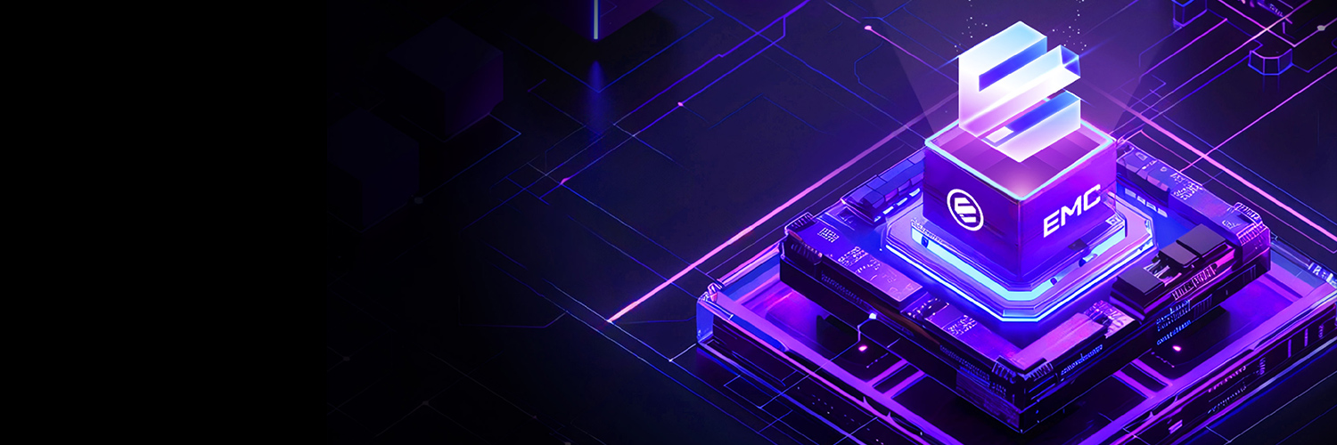 EMC's banner