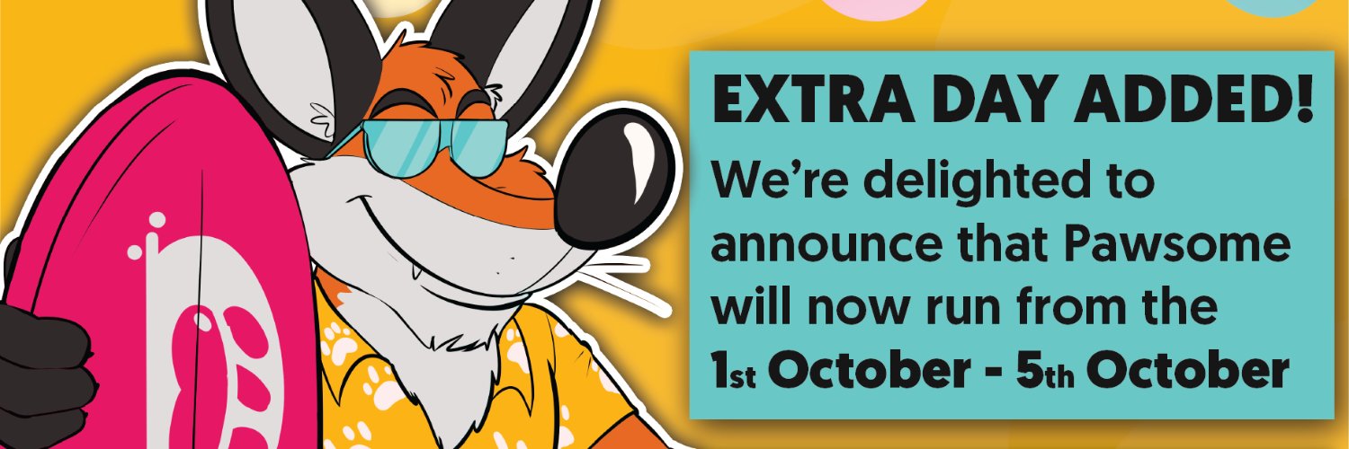 Pawsome 2026 - Beach Party - 1st-5th Oct 2026!'s banner