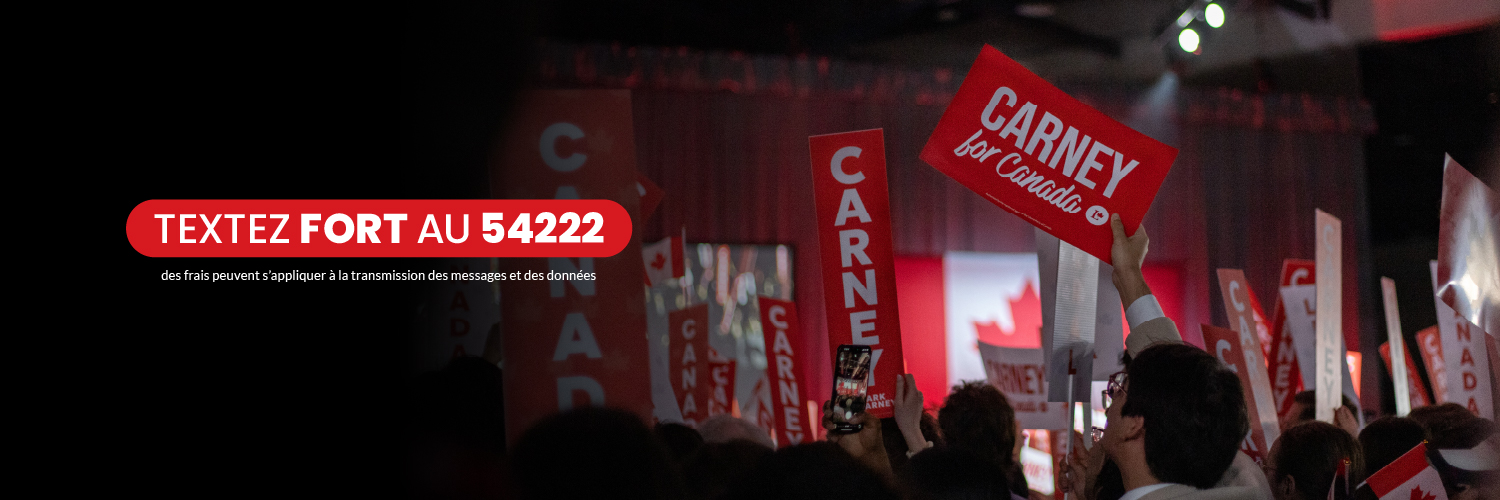 Parti libéral's banner