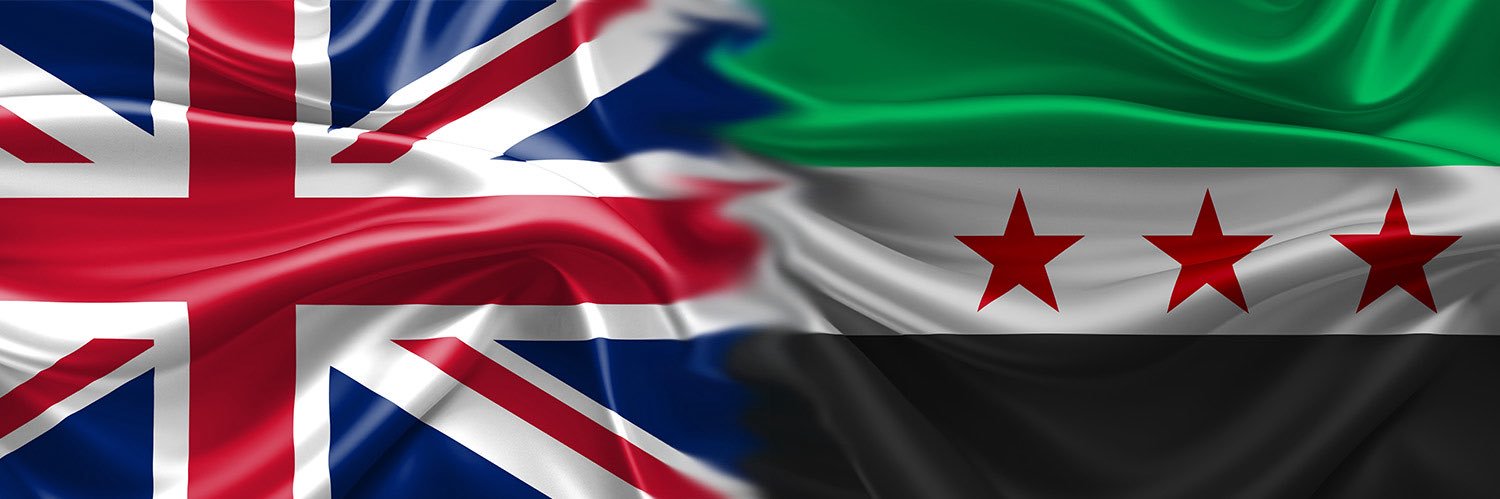 UK Special Representative for Syria's banner