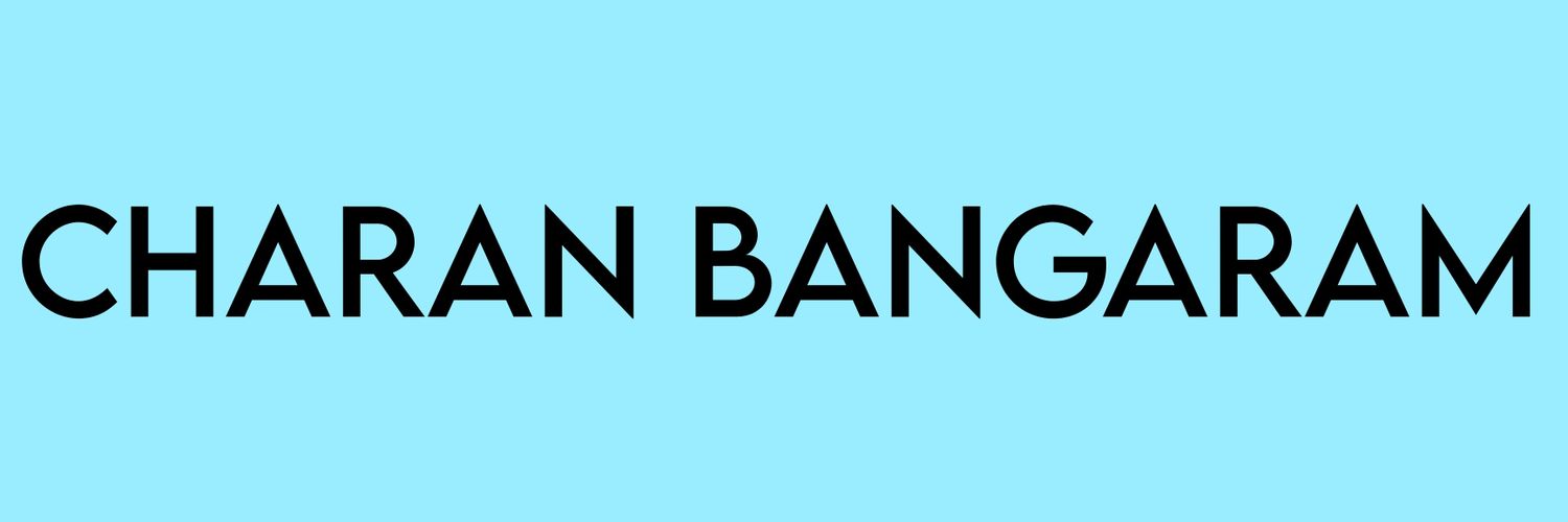 Charan Bangaram's banner