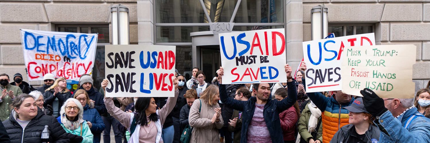 America Matters Media's banner