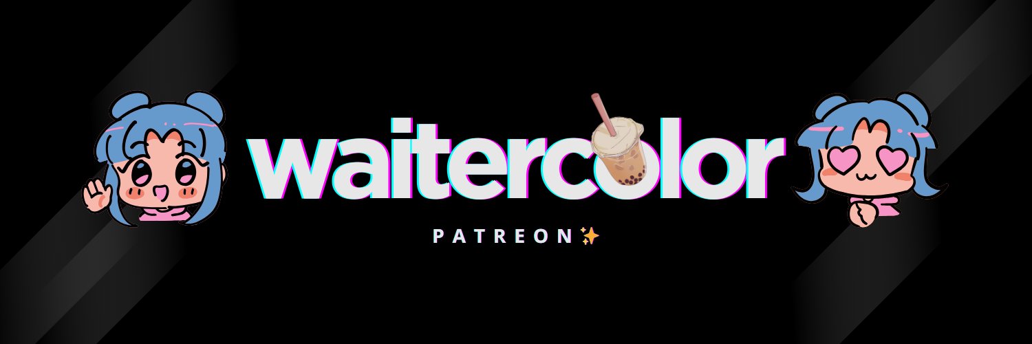 waitercolor🔞Patreon's banner