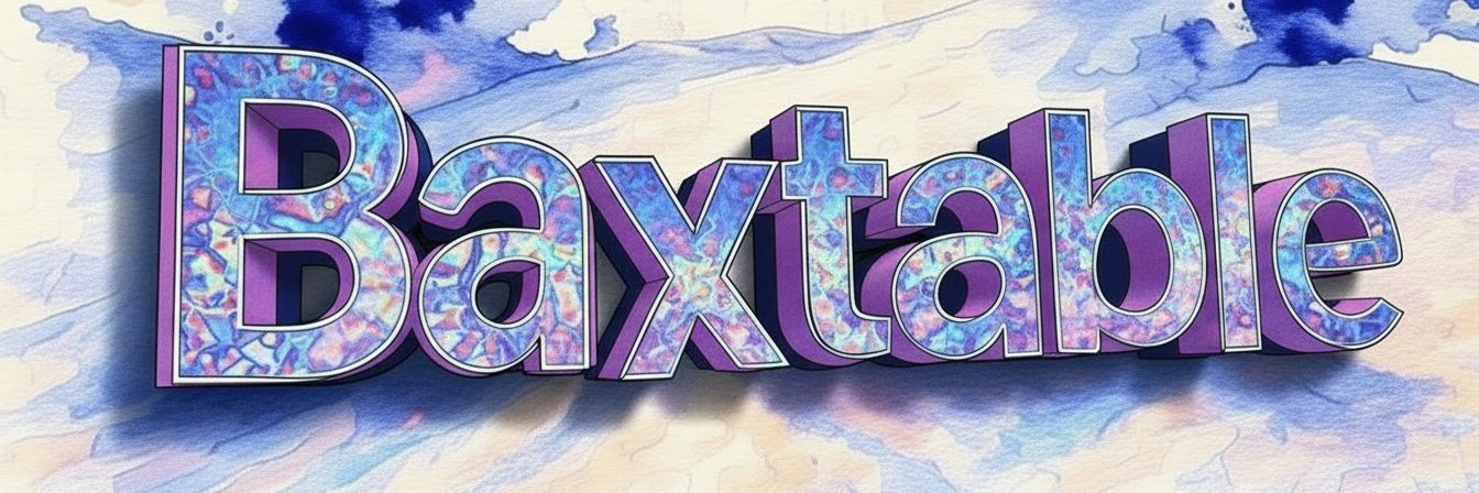 Baxtable's banner