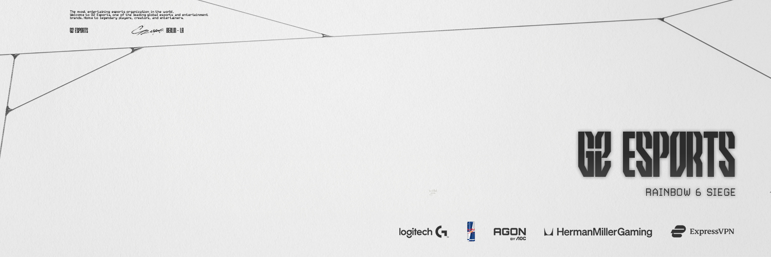G2 Rainbow Six's banner