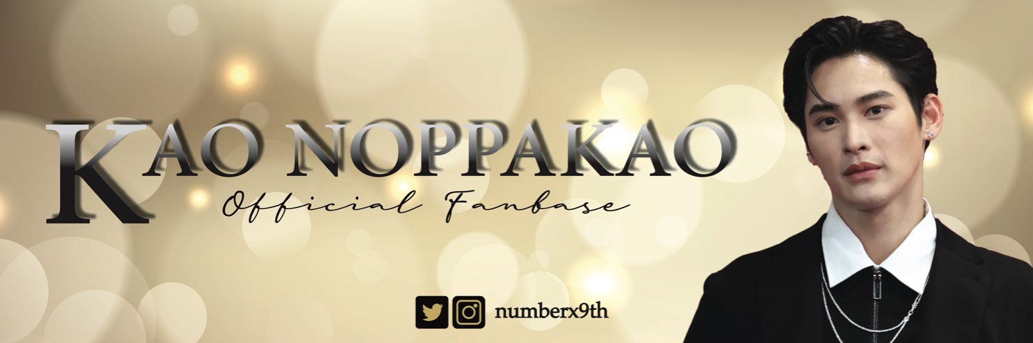 KaoNoppakao Official Thailand's banner