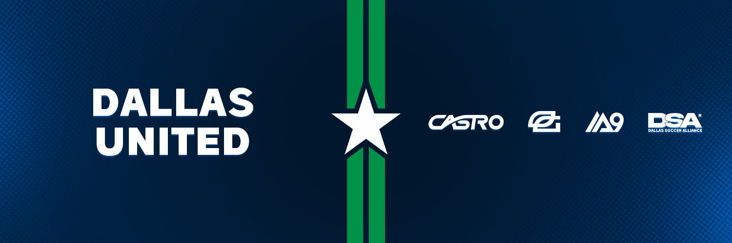 Dallas United's banner