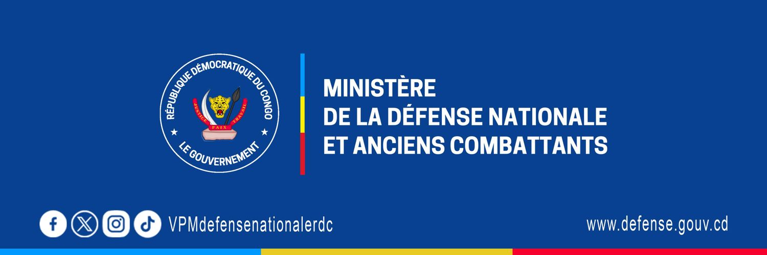 Vice-Primature, Ministère de La Défense/RDC's banner