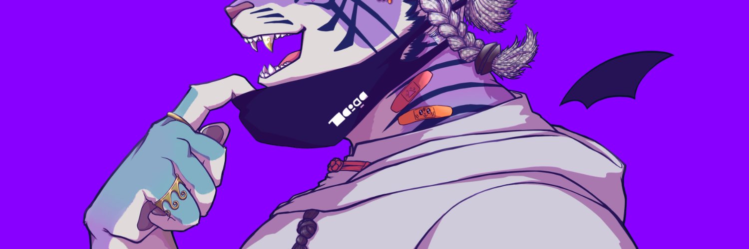 尾弐束 タイガ🐯🔺＠VTuber's banner