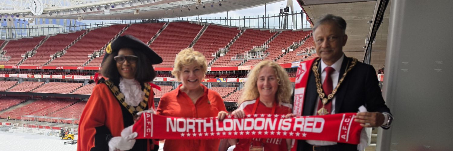 Emily Thornberry's banner
