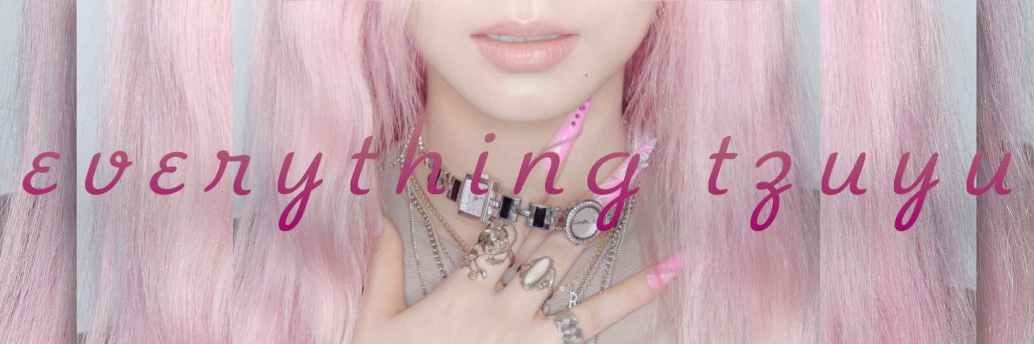 everything Tzuyu BLINK!'s banner
