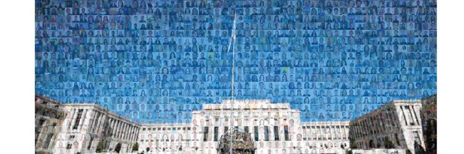 United Nations Geneva's banner