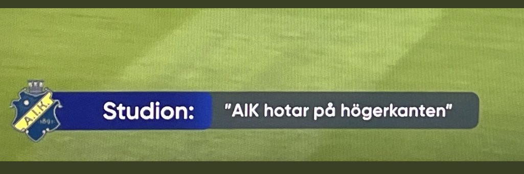 AIKs Högerkant's banner
