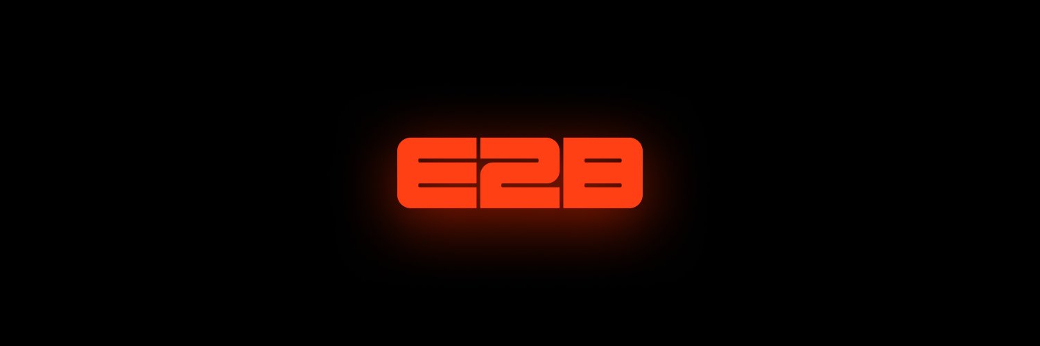 E2B's banner