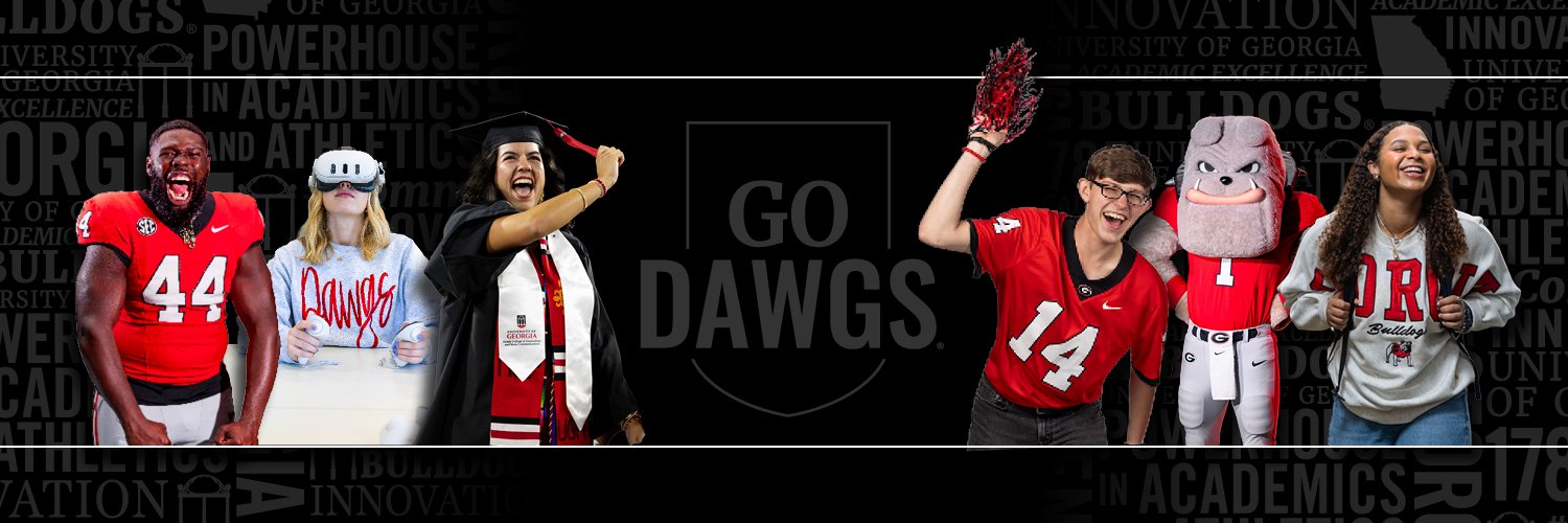 UGA's banner