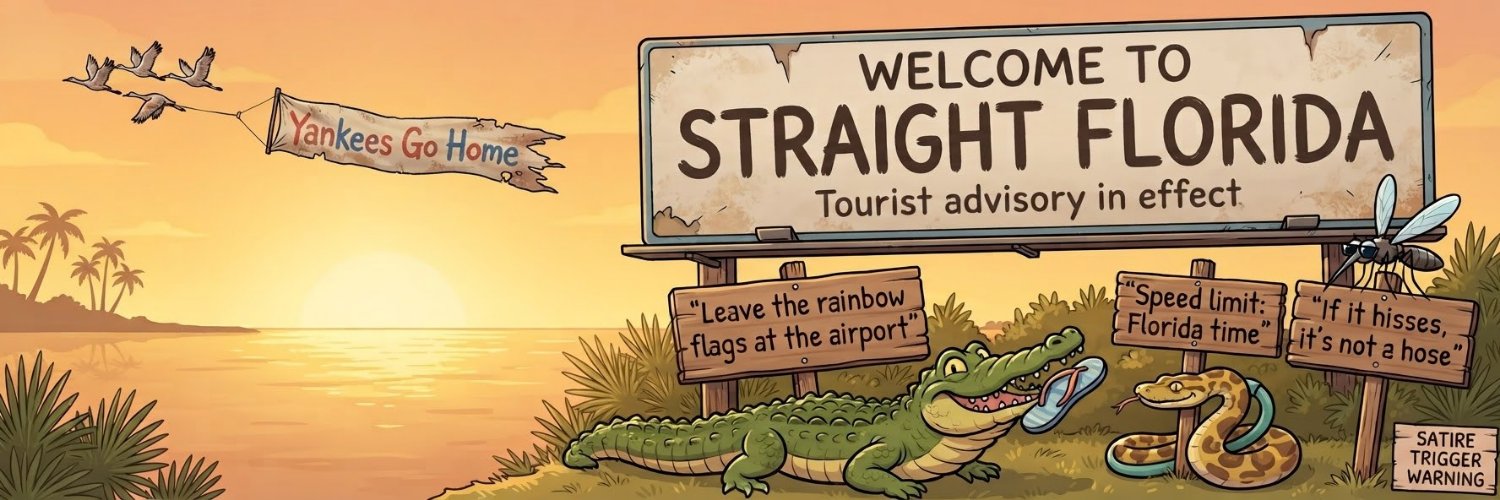 Straight Florida's banner