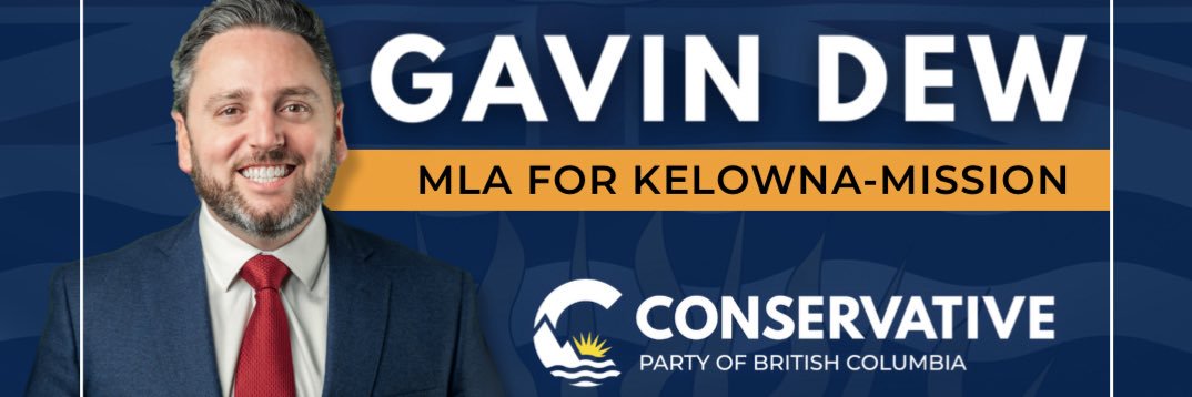 Gavin Dew's banner