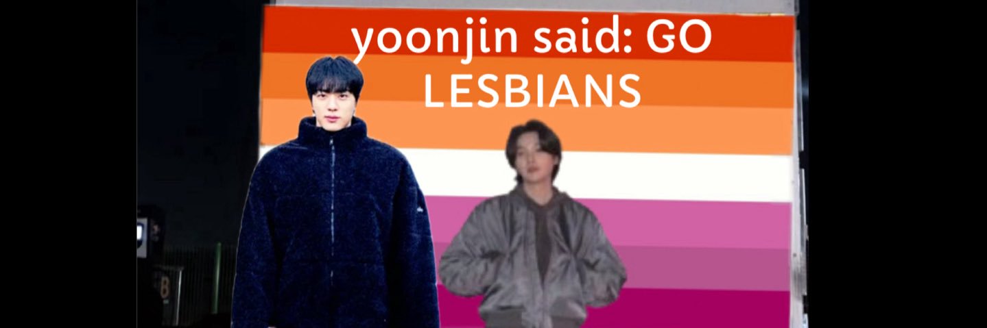 Lucía IS SEEING BTS's banner