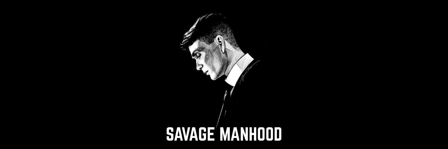 Savage Manhood's banner