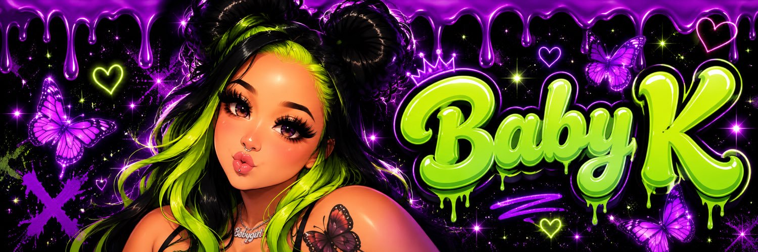 Baby K💚 || DM 4 PROMO📈💜's banner