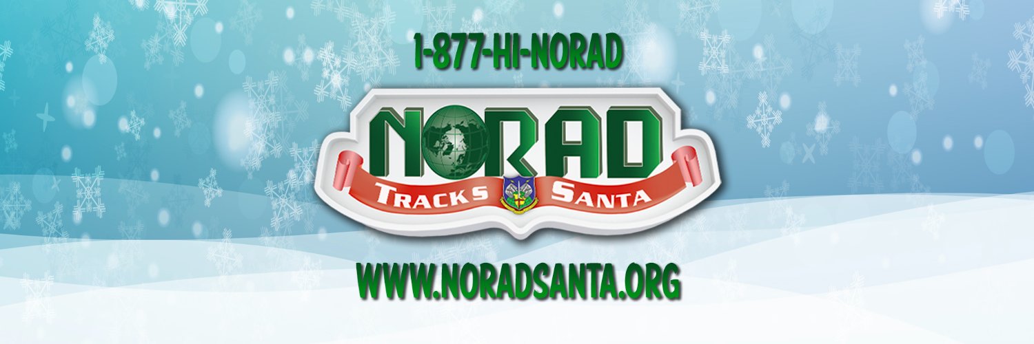 NORAD Tracks Santa's banner