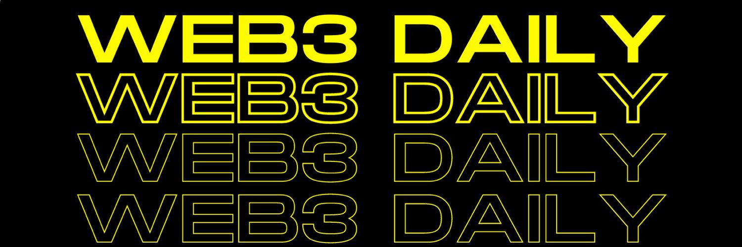 Web3 Daily 💬 🐦‍⬛🪨's banner