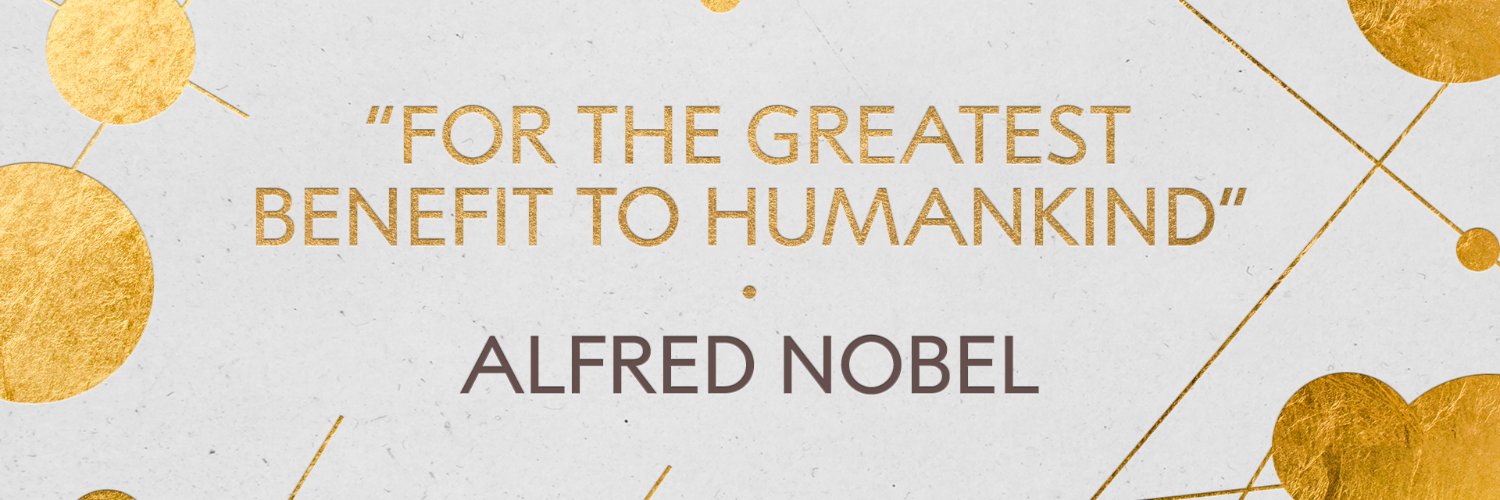 The Nobel Prize's banner