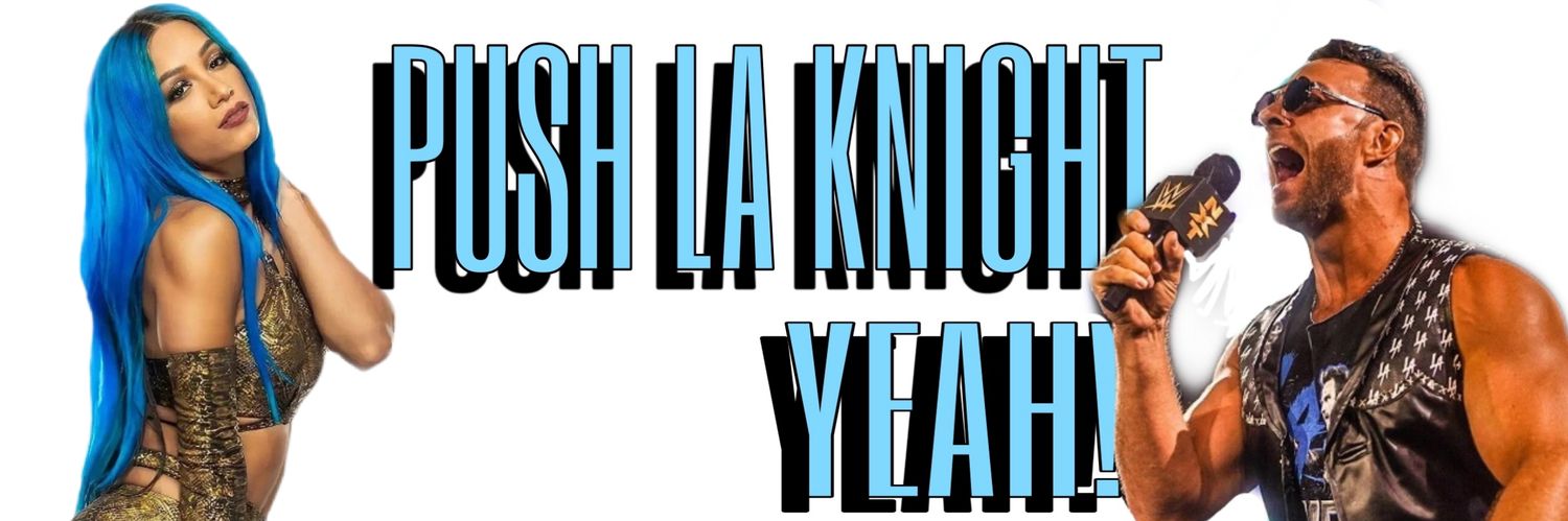 Push LA Knight's banner