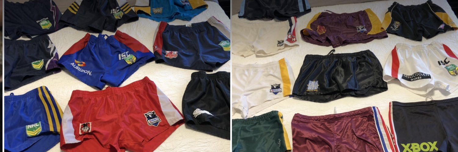 Footy Shorts Daddy's banner