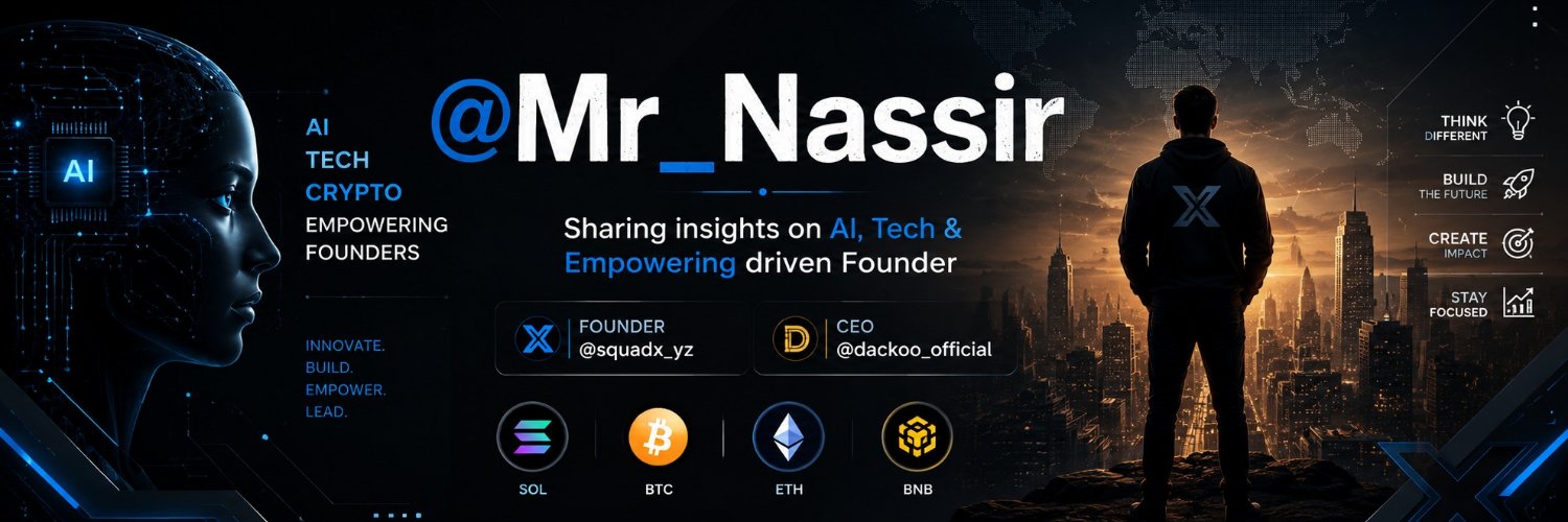 Mr. Nassir's banner