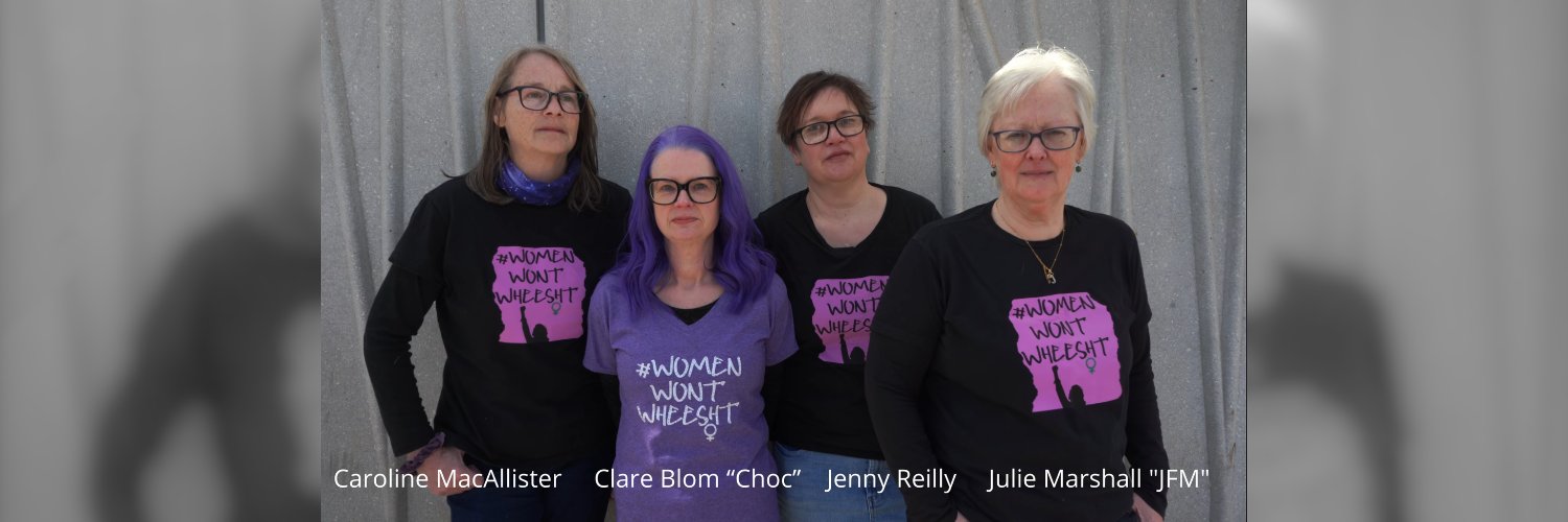 Women Won’t Wheesht's banner
