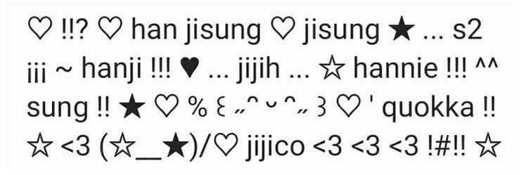 han on my phone's banner
