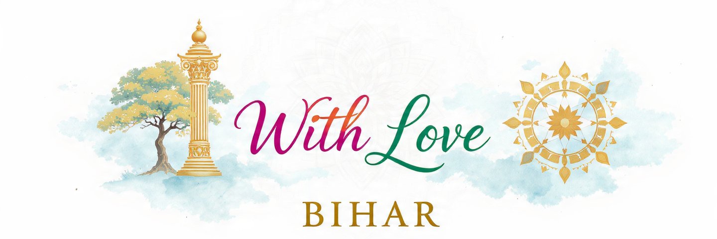 With Love Bihar's banner