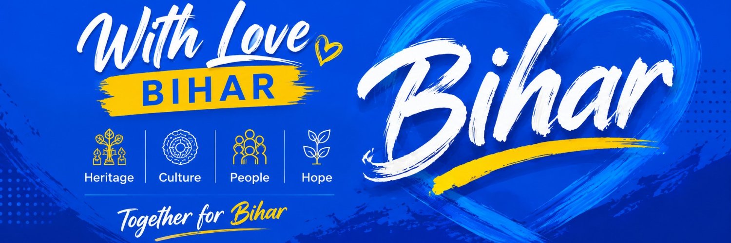 With Love Bihar's banner